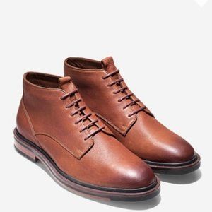 Cole Haan Cranston Water Resistant Leather Chukka Ankle Boots